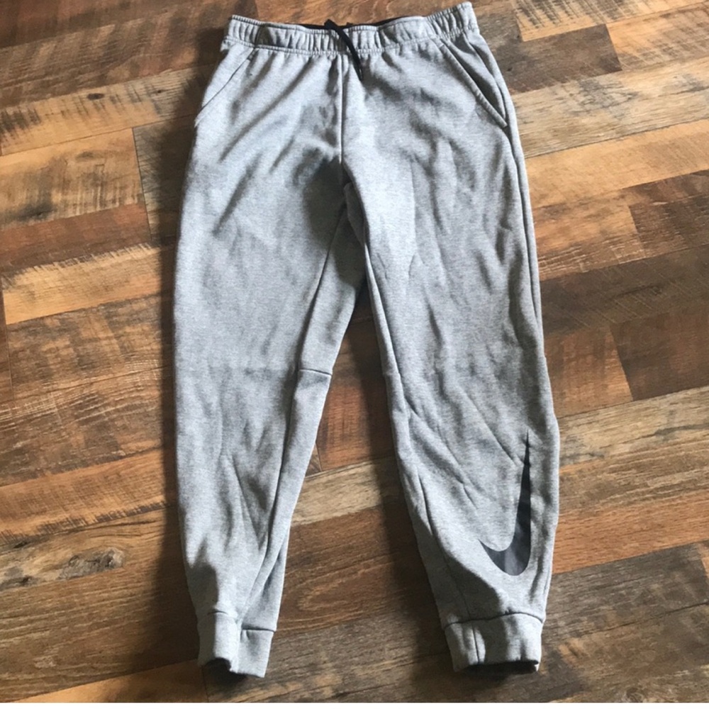 Nike joggers grey jogger dry fit medium